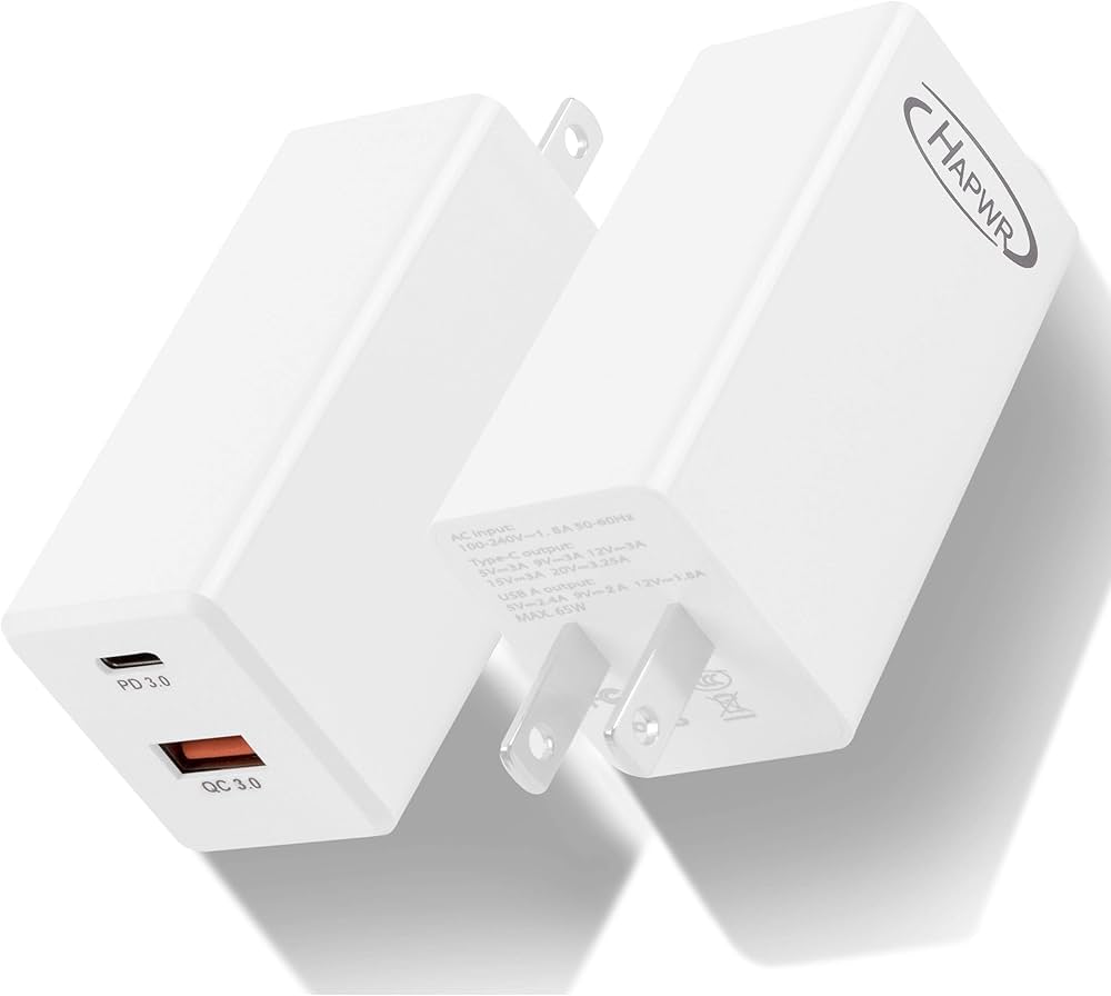 65W GaN Dual-Port Wall Charger