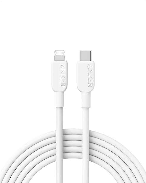 Braided USB-C to Lightning Cable, 6ft