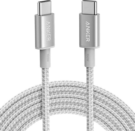 USB-C to USB-C Cable, 100W, 6ft